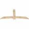 Ekena Millwork Bellingham Rough Sawn Timber Gable Bracket, Douglas Fir, 72"W x 36"H x 2"D x 6"F, 12/12 Pitch GBW072X36X0206BEL00RDF - alternate 4
